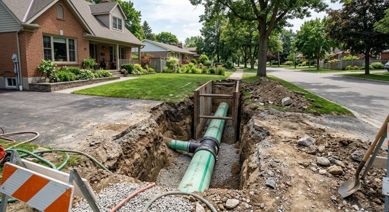 Sewer Line Installation in Columbus, OH