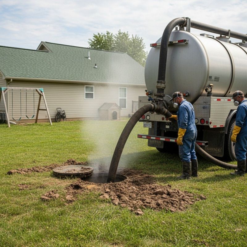 Septic System Pumping detail
