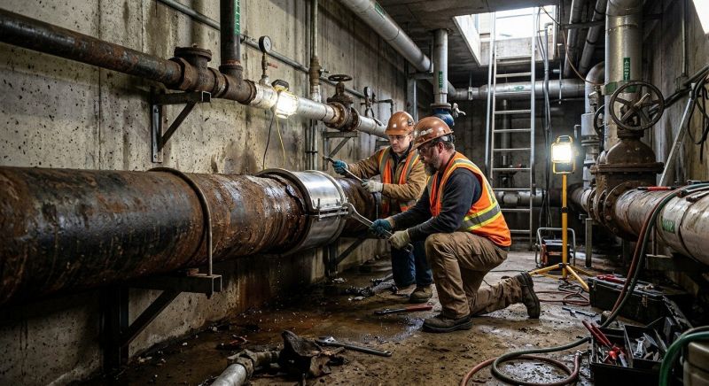 Industrial Plumbing Service in Denver, CO