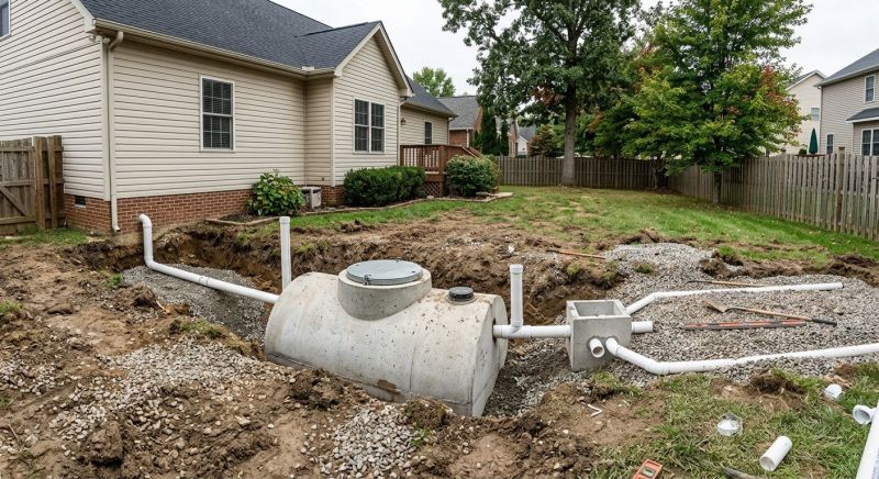 Sewage Tank Installation in Columbus, OH