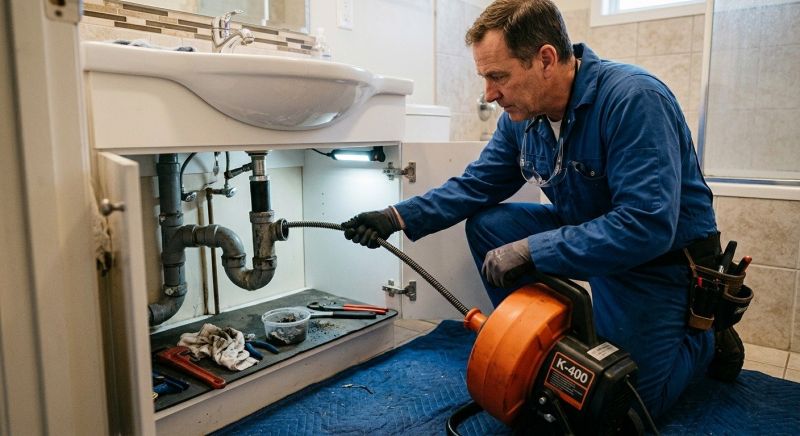 Stopped Up Drain Clearing in Denver, CO