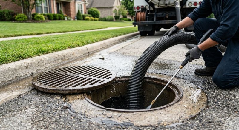 Stormwater Drain Clearing in Denver, CO